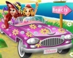 Игра Пляжная Поездка Принцесс | Princesses Beach Trip