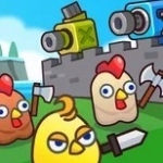 Игра Объедини Пушки: Куриная Защита