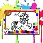 Игра Книжка-Раскраска | Horse Coloring Book