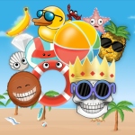 Картинка Tropical Beach Drop