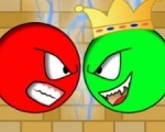 Игра Красный Шарик Против Зеленого Короля
