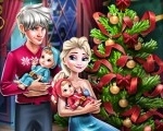 Игра Семейное Рождество Эльзы | Elsa Family Christmas