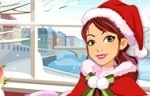 Игра Поделки Бетси: Бусины Perler Рождество