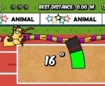 Игра Олимпиада животных: тройной прыжок | Animal Olympics- Triple Jump