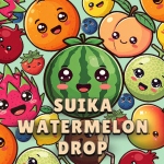 Игра Suika Watermelon Drop