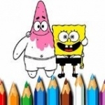 Игра Раскраска Губка Боб  | Spongebob Coloring