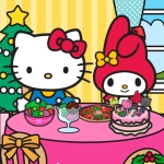 Картинка Hello Kitty And Friends Xmas Dinner