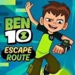 Игра Бен 10 Маршрут Побега