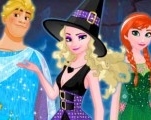 Игра Замороженная Команда Хэллоуин | Frozen Team Halloween