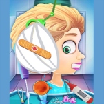 Игра Детский Врач: Лечение Ушей