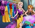 Игра Уборка Гардероба В Ледяном Королевстве