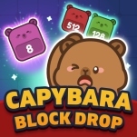 Игра Капибара Блокс Дроп