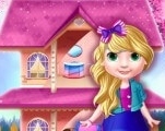 Игра Украшение Кукольного Домика Принцессы