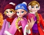 Игра Рождественские Селфи Принцессы | Princess Christmas Selfie