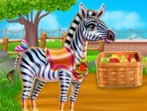 Игра Зебра Забота | Zebra Caring - Играть Онлайн! Бесплатно